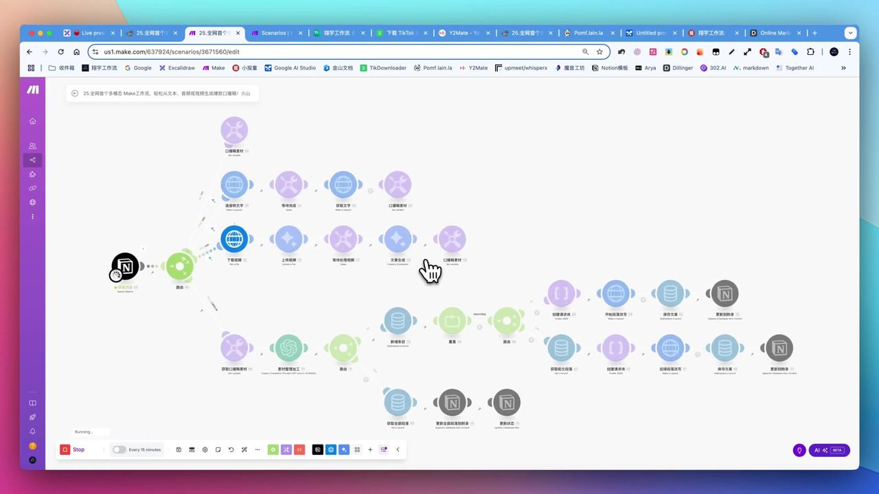 完整工作流架构
